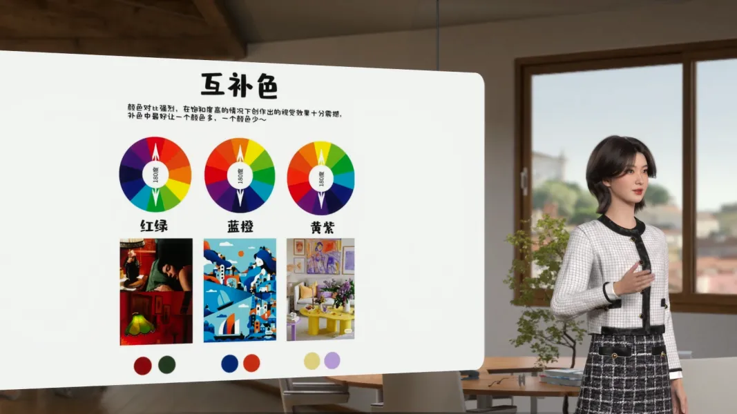 色彩的原理微课堂