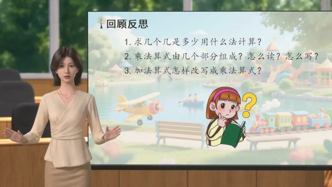 儿童乐园数学微课堂