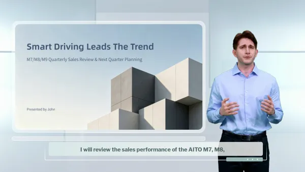 Sales performance report