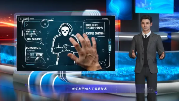 AI换脸反诈宣传