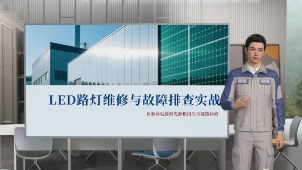 LED路灯维修实操培训