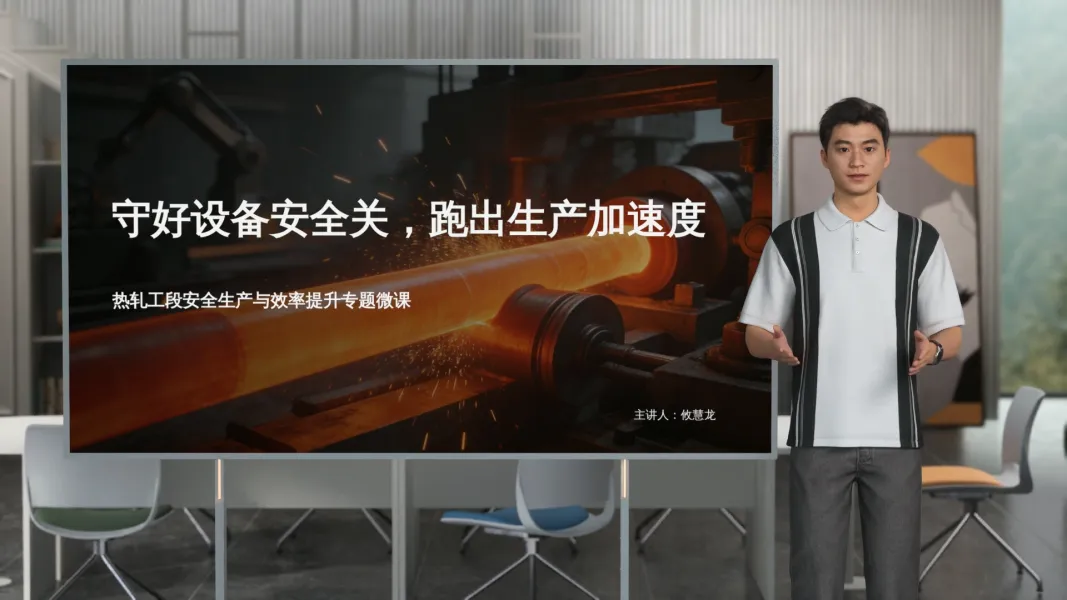 热轧工段安全教育微课